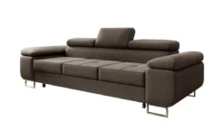 Designer 3er Sofa Siera mit Schlaffunktion in Samt