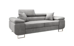 Designer 2er Sofa Siera mit Schlaffunktion in Samt