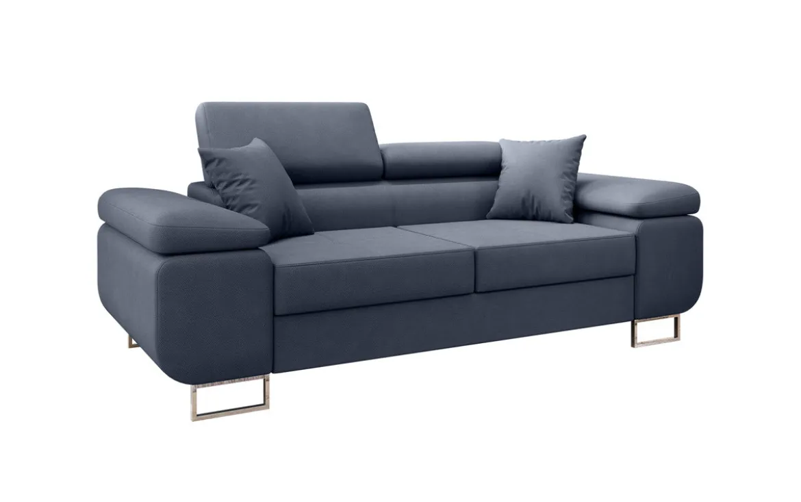 Designer 2er Sofa Triora in Stoff