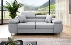 Designer 2er Sofa Triora in Stoff