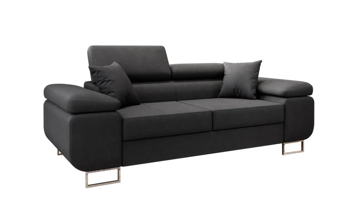 Designer 2er Sofa Triora in Stoff