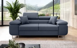 Designer 2er Sofa Triora in Stoff