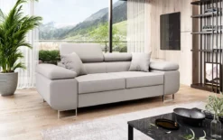 Designer 2er Sofa Triora in Stoff