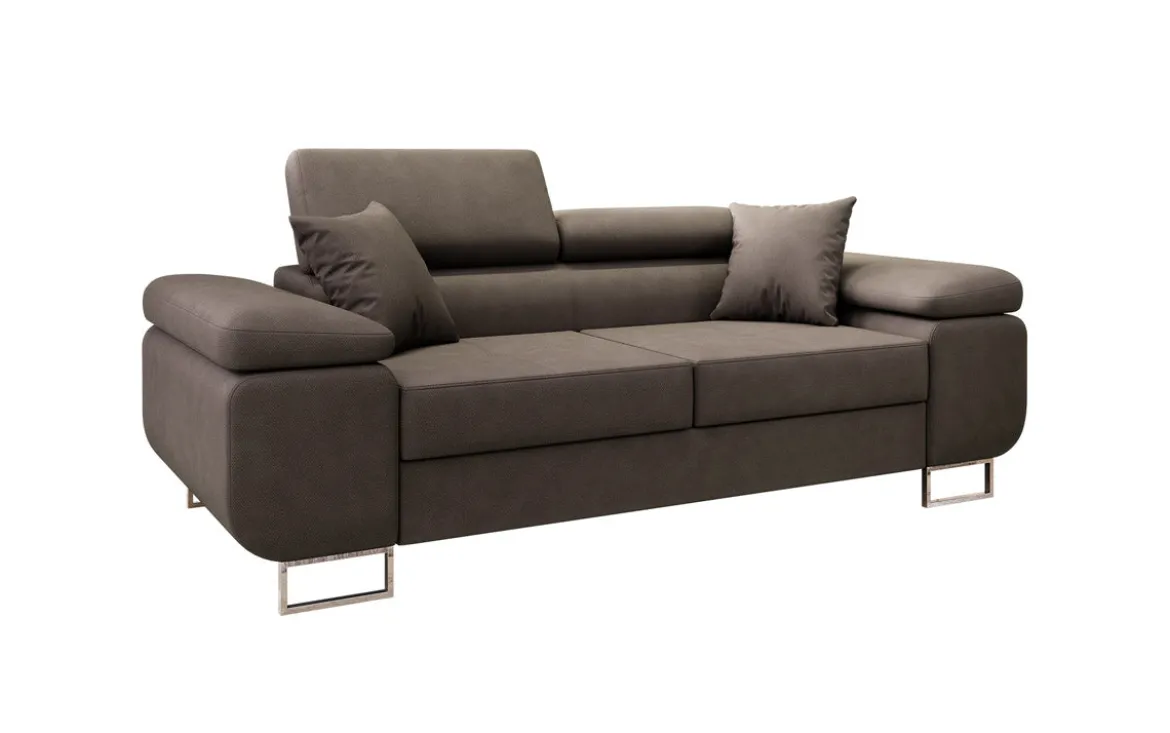 Designer 2er Sofa Triora in Stoff