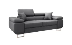 Designer 2er Sofa Triora in Stoff