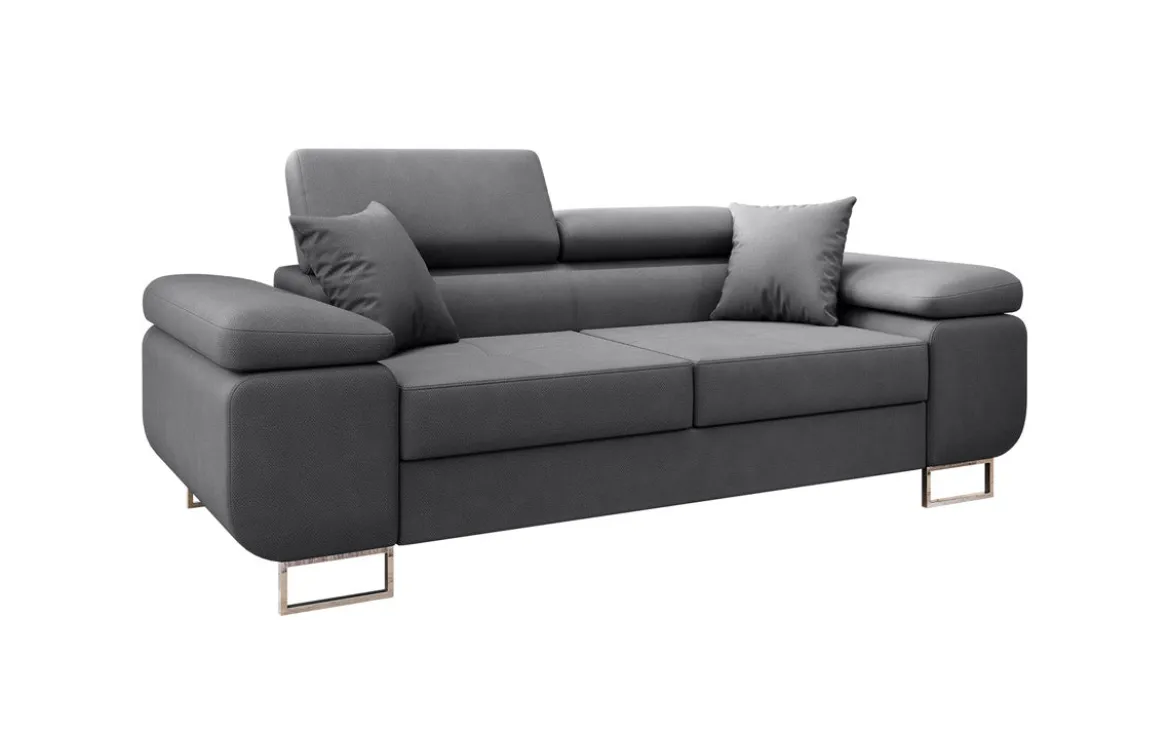 Designer 2er Sofa Triora in Stoff