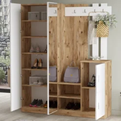 Designer Garderobe Milazzo inkl. Spiegel