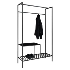 Designer Garderobe Quarto Metallgestell