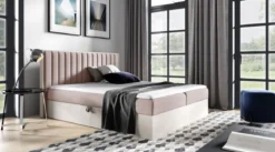 Designer Holzbett Jonah mit Stauraum