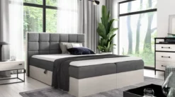 Designer Holzbett Kinea mit Stauraum