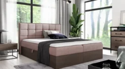 Designer Holzbett Kinea mit Stauraum