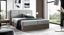Designer Holzbett Linori mit Stauraum