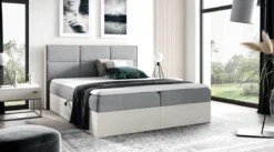 Designer Holzbett Linori mit Stauraum