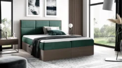 Designer Holzbett Linori mit Stauraum