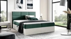 Designer Holzbett Linori mit Stauraum