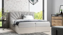 Designer Holzbett Minari mit Stauraum