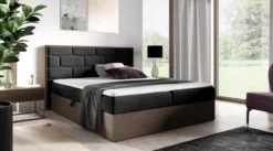 Designer Holzbett Nuro mit Stauraum