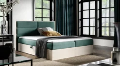 Designer Holzbett Telina mit Stauraum
