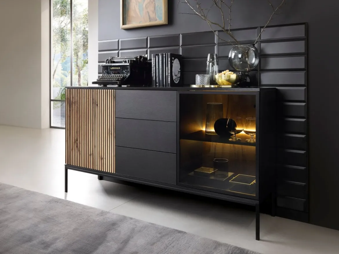 Designer Kommode Nayra II inkl. LED