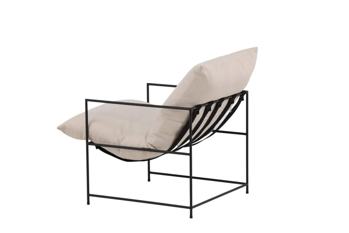 Designer Lounge Sessel Sedalia – moderner Armlehnsessel in Beige