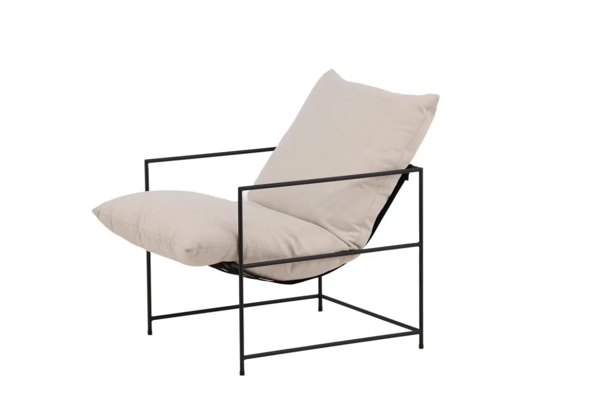 Designer Lounge Sessel Sedalia – moderner Armlehnsessel in Beige