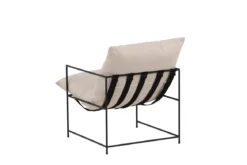 Designer Lounge Sessel Sedalia – moderner Armlehnsessel in Beige