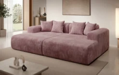 Designer Lounge-Sofa Shelly in Cord