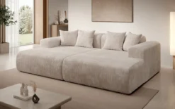 Designer Lounge-Sofa Shelly in Cord