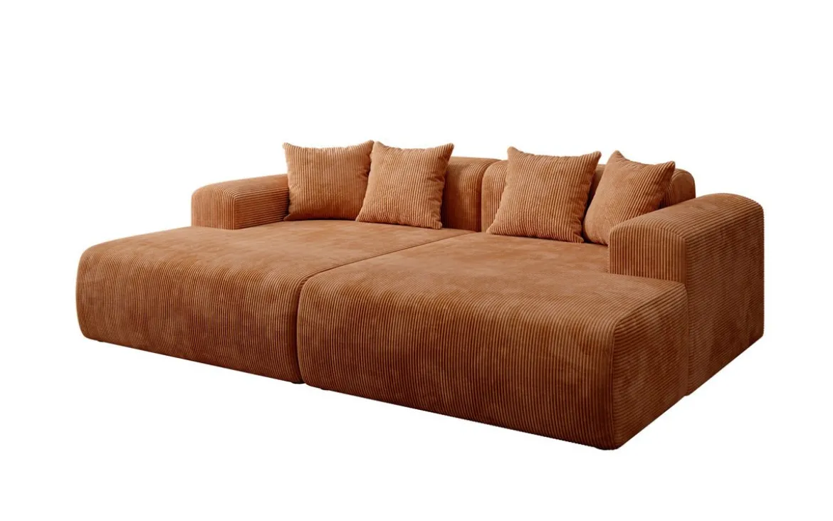Designer Lounge-Sofa Shelly in Cord