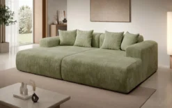 Designer Lounge-Sofa Shelly in Cord