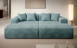 Designer Lounge-Sofa Shelly in Cord