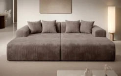 Designer Lounge-Sofa Shelly in Cord