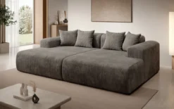 Designer Lounge-Sofa Shelly in Cord