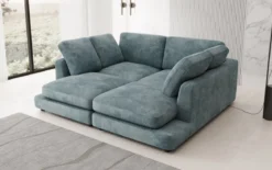 Designer Lounge-Sofa Thalessa in Cord