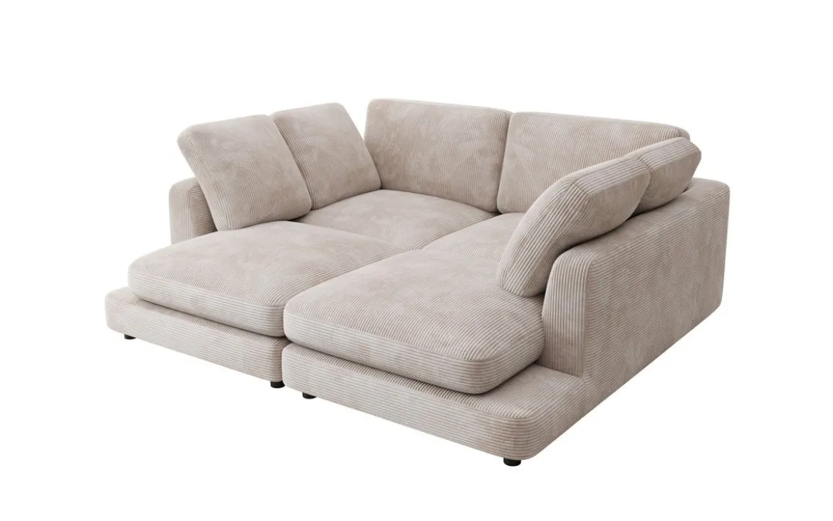 Designer Lounge-Sofa Thalessa in Cord