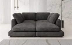 Designer Lounge-Sofa Thalessa in Cord