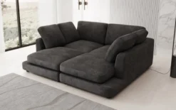 Designer Lounge-Sofa Thalessa in Cord