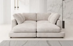 Designer Lounge-Sofa Thalessa in Cord