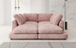 Designer Lounge-Sofa Thalessa in Cord