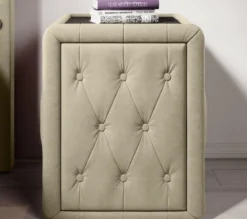 Designer Nachttisch Josy in Samt