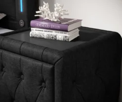 Designer Nachttisch Tria (Stoff)