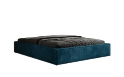 Designer Polsterbett Base mit Stauraum ohne Headboard in Cord