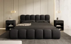 Designer Polsterbett Boston Wild Edition mit Stauraum