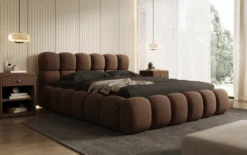 Designer Polsterbett Boston Wild Edition mit Stauraum
