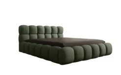 Designer Polsterbett Boston Bouclé mit Stauraum