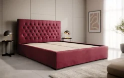 Designer Polsterbett Chester mit Stauraum