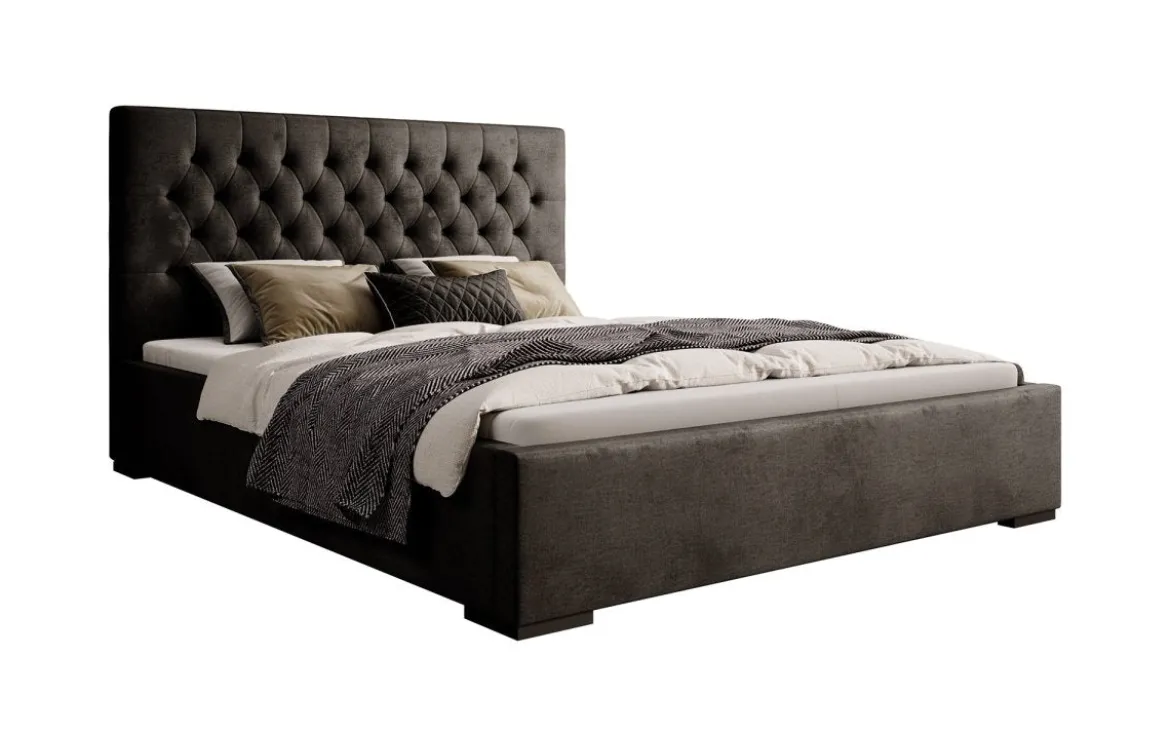 Designer Polsterbett Chester mit Stauraum
