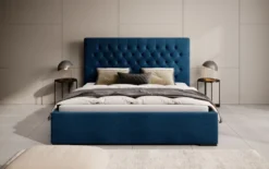 Designer Polsterbett Chester mit Stauraum