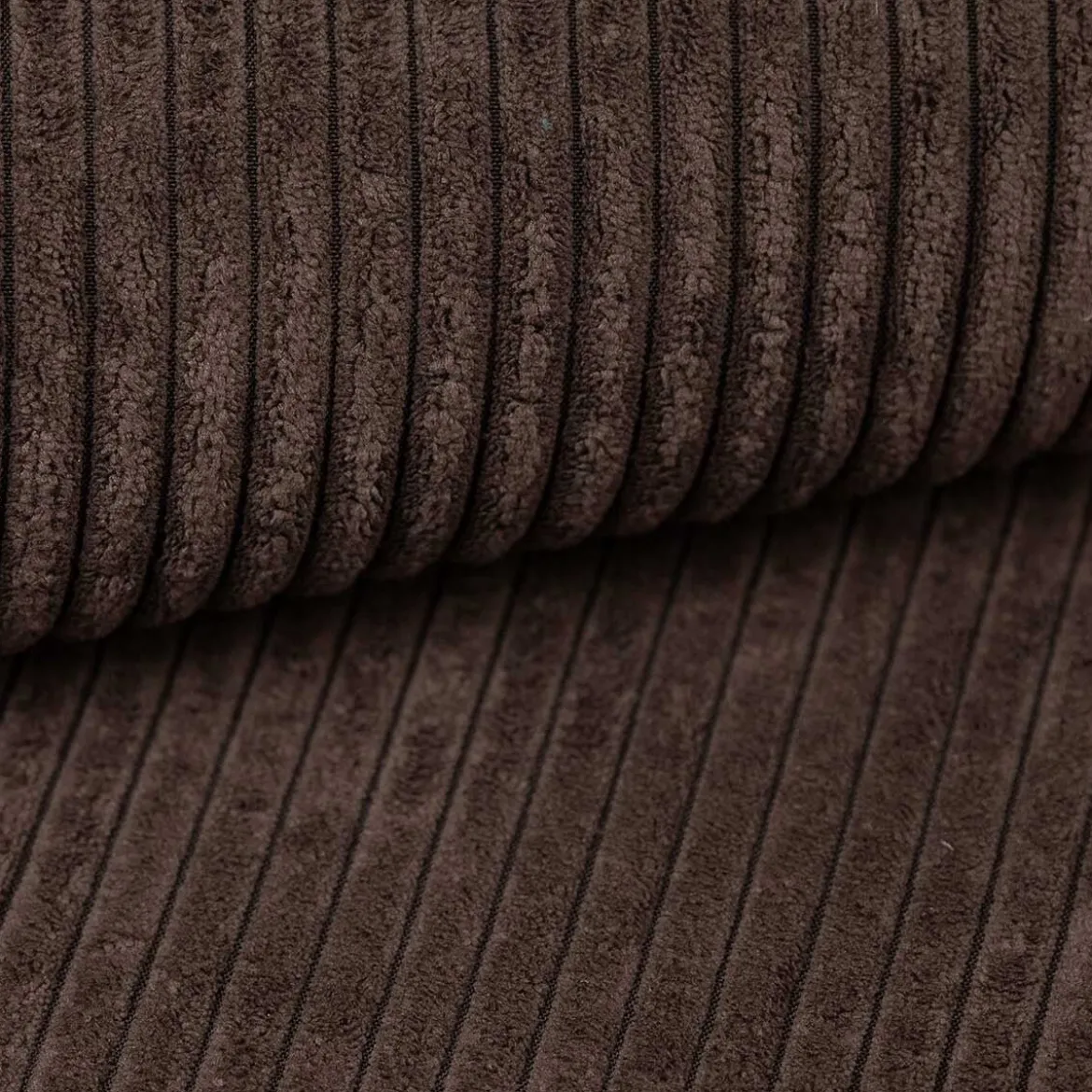 Designer Polsterbett Dallas Cord mit Stauraum