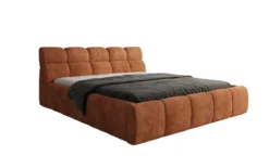 Designer Polsterbett Dallas Cord mit Stauraum
